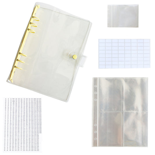 Diamond Painting Storage Book Beads Container Clear Loose Leaf A5 Binder