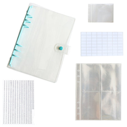 Diamond Painting Storage Book Beads Container Clear Loose Leaf A5 Binder