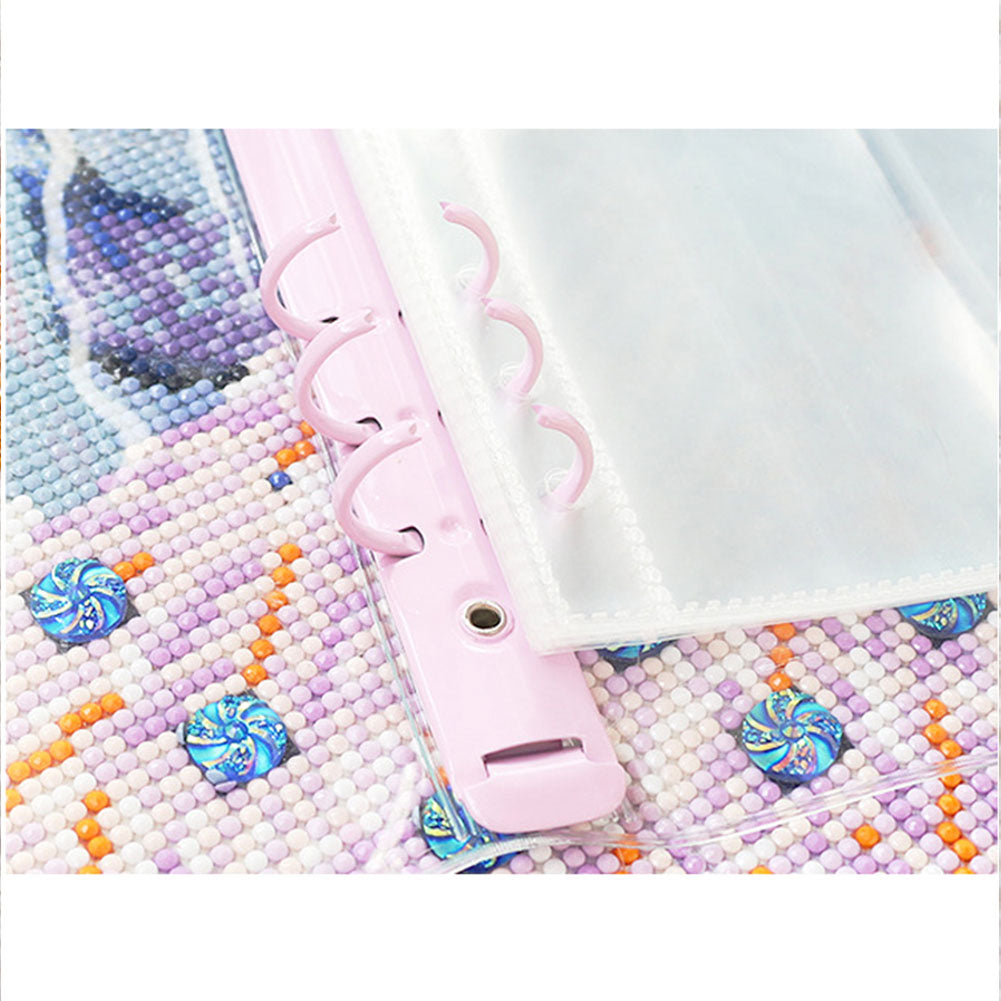 Diamond Painting Storage Book Beads Container A5 Album Binder No Loose Leaf