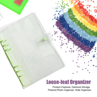 Diamond Painting Storage Book Beads Container A5 Album Binder No Loose Leaf