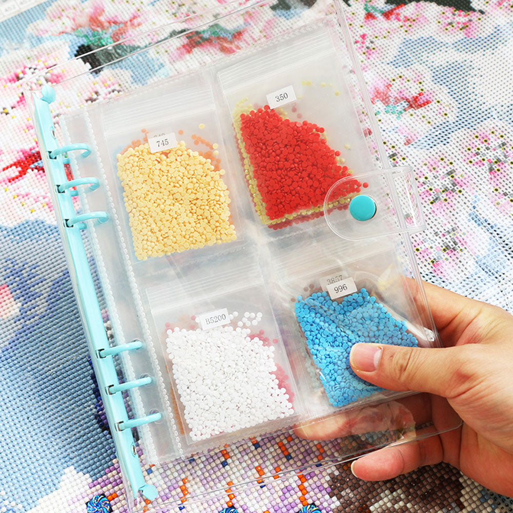 Diamond Painting Storage Book Beads Container A5 Album Binder No Loose Leaf
