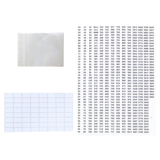 Diamond Painting Storage Book Clear Loose Leaf Self Sealing Plastic Bags
