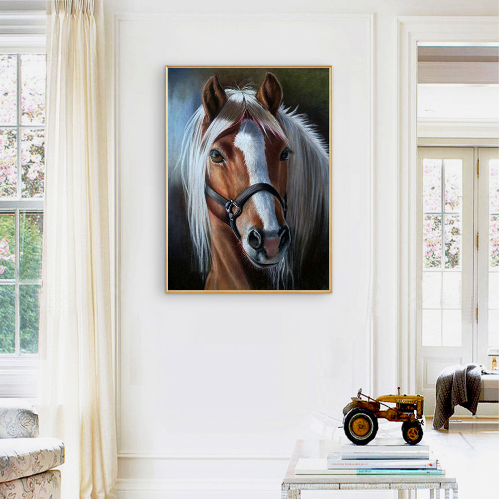 Horse - Full Round Drill Diamond Painting 50*60CM