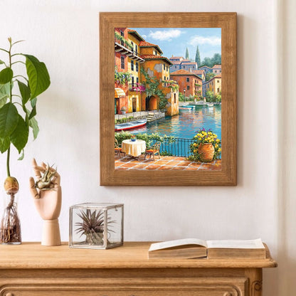 House Street - Full Round Drill Diamond Painting 50*60CM