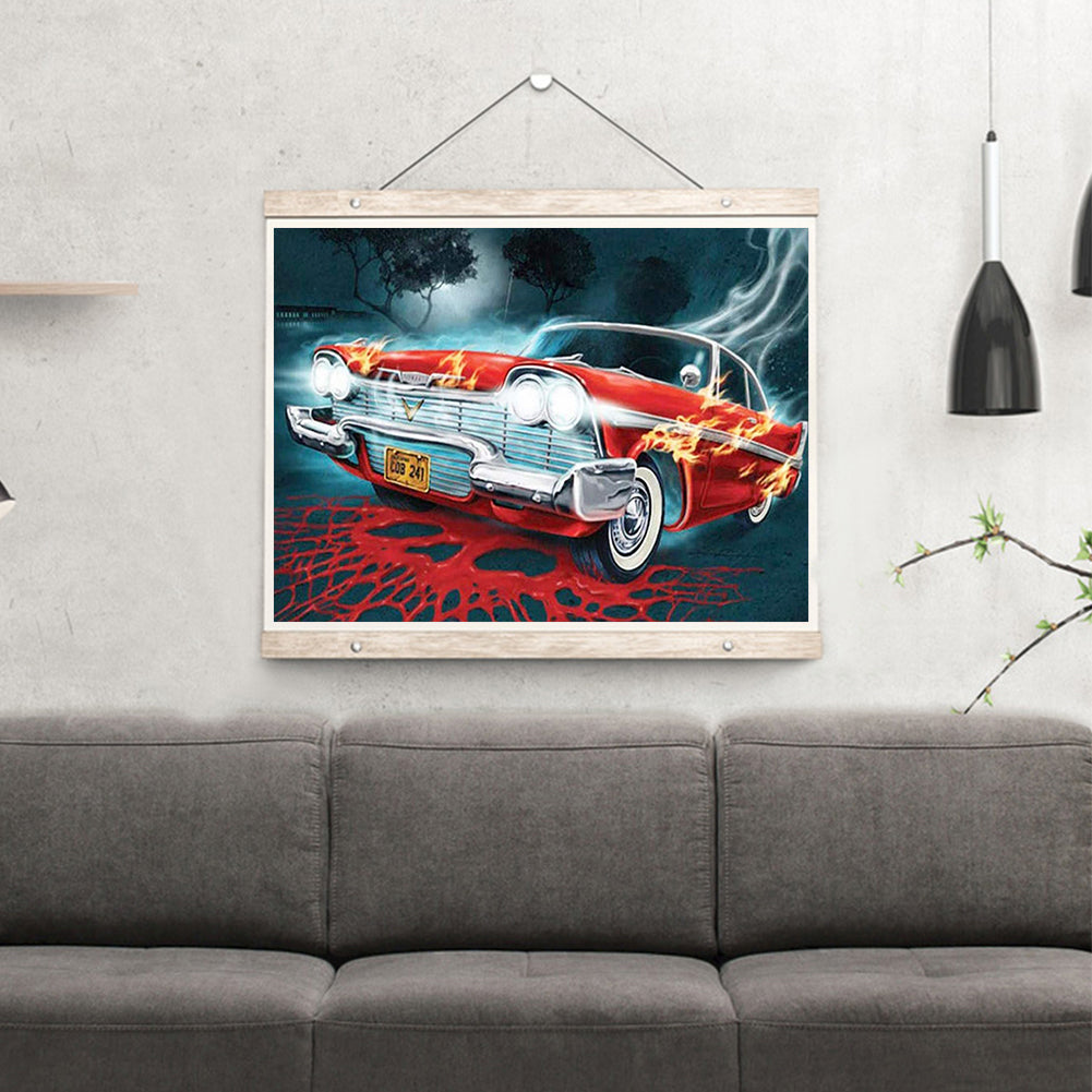 Flaming Racing - Full Round Drill Diamond Painting 40*30CM