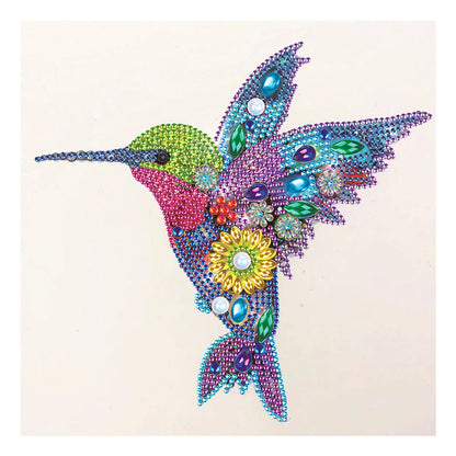 Hummingbird 30*30CM(Canvas) Special Shaped Drill Diamond Paiting