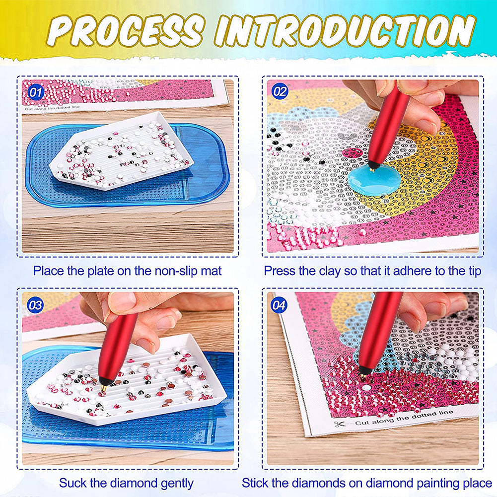 DIY Diamond Painting Point Drill Pen Multifunctional Nail Art Tool Stylus