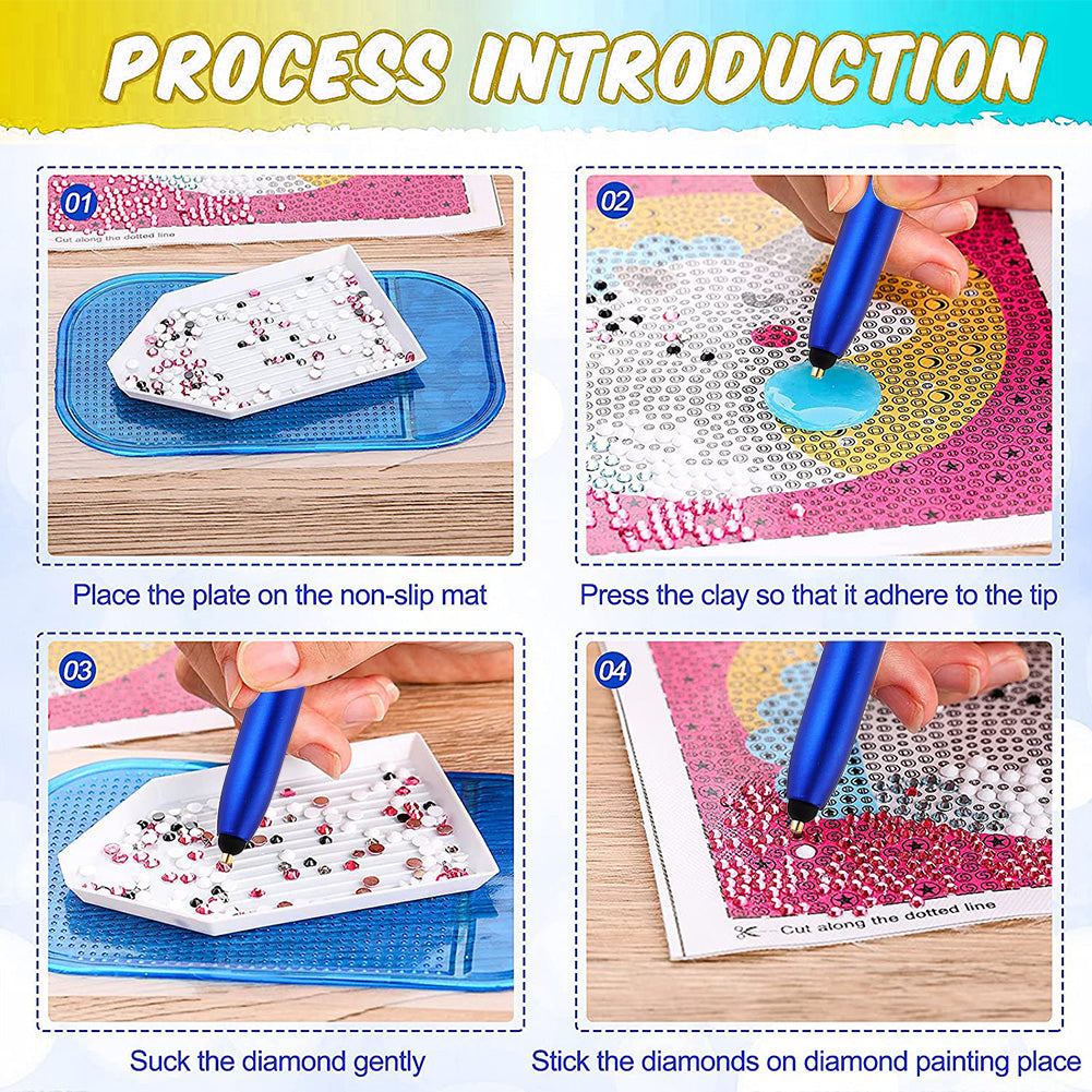 DIY Diamond Painting Point Drill Pen Multifunctional Nail Art Tool Stylus