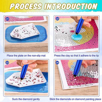DIY Diamond Painting Point Drill Pen Multifunctional Nail Art Tool Stylus