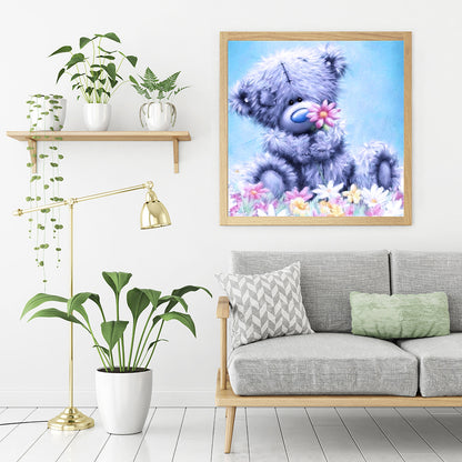 Bear - Full Round Drill Diamond Painting 40*40CM