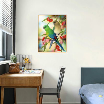 Bird 30*40CM(Canvas) Full Round Drill Diamond Painting