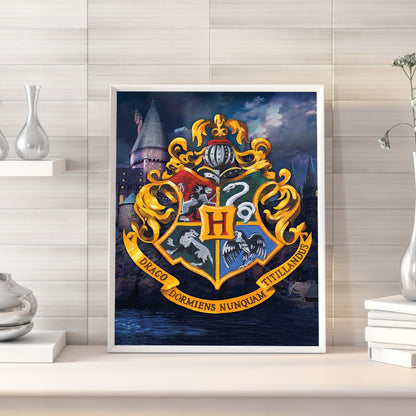 Harry Potter Badge - Full Square Drill Diamond Painting 40*50CM