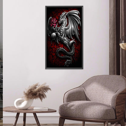 Dragon 40*70CM(Canvas) Full Round Drill Diamond Painting