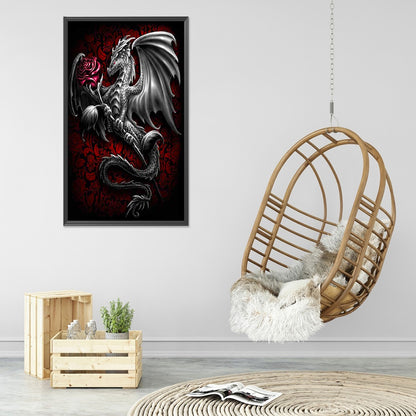 Dragon 40*70CM(Canvas) Full Round Drill Diamond Painting
