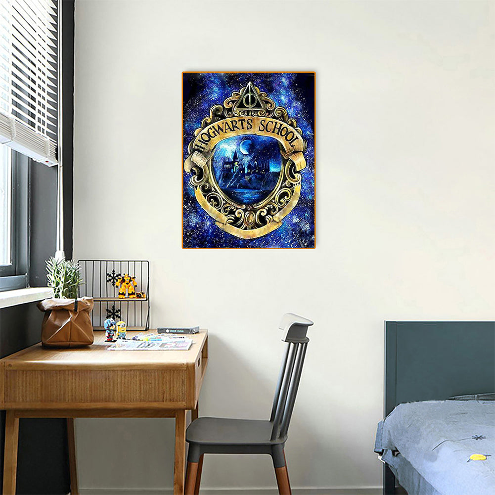 Magic Badge - Full Round Drill Diamond Painting 30*40CM