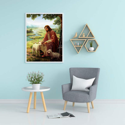 Religion 40*50CM(Canvas) Full Round Drill Diamond Painting