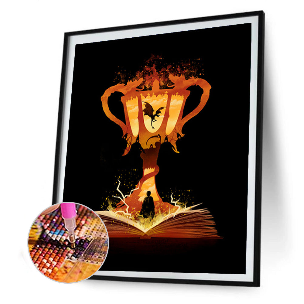 Still Life Abstract - Full Round Drill Diamond Painting 30*40CM