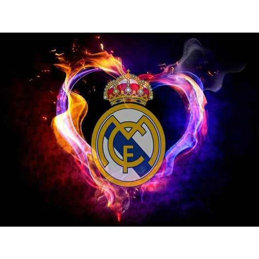 Flame Pattern 40*30CM(Canvas) Full Round Drill Diamond Painting