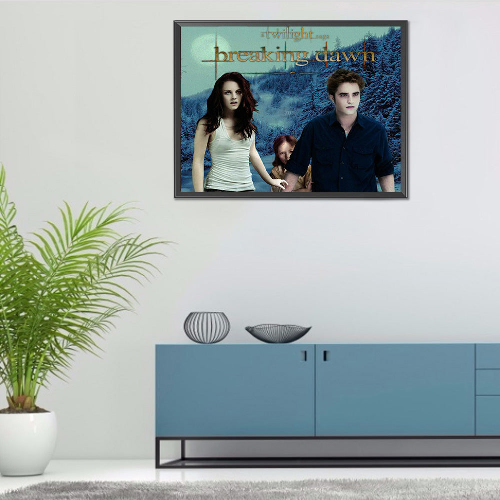 Twilight 50*40CM(Canvas) Full Round Drill Diamond Painting