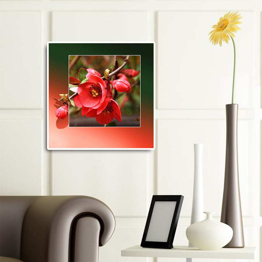 Flowers And Plants 30*30CM(Canvas) Full Square Drill Diamond Painting