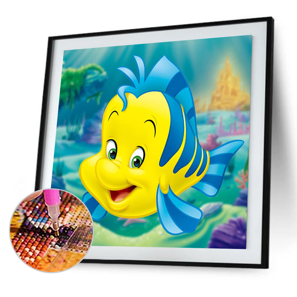 Cartoon Fish - Full Square Drill Diamond Painting 30*30CM