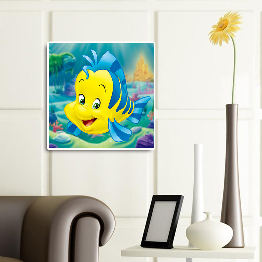 Cartoon Fish - Full Square Drill Diamond Painting 30*30CM