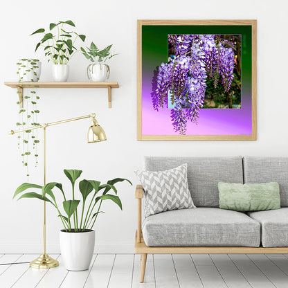 Wisteria 40*40CM(Canvas) Full Square Drill Diamond Painting