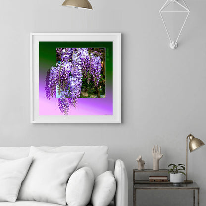 Wisteria 40*40CM(Canvas) Full Square Drill Diamond Painting