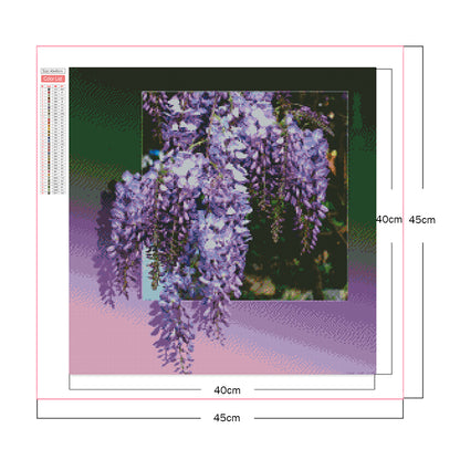 Wisteria 40*40CM(Canvas) Full Square Drill Diamond Painting