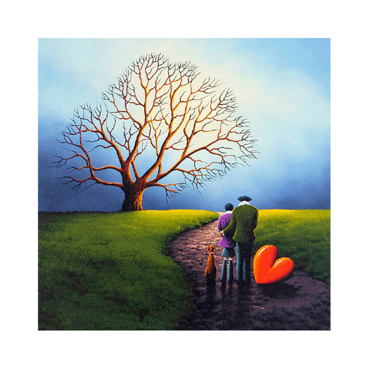 World Of Two People 40*40CM(Canvas) Full Round Drill Diamond Painting