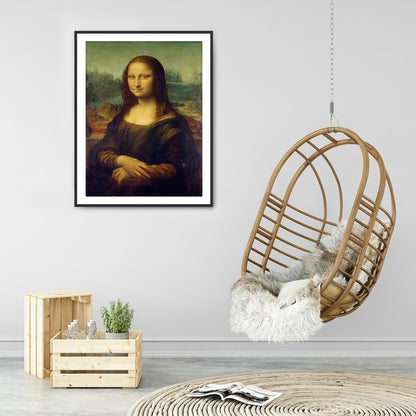 Mona Lisa 30*40CM(Canvas) Full Round Drill Diamond Painting
