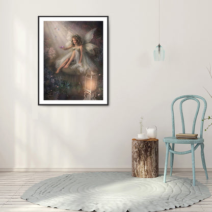 Little Angel 30*40CM(Canvas) Full Round Drill Diamond Painting