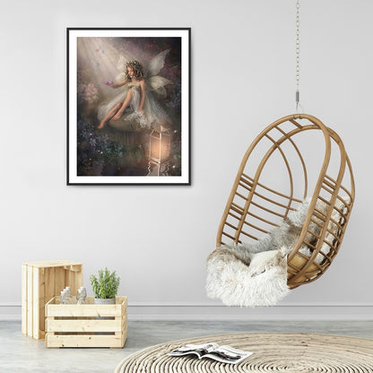 Little Angel 30*40CM(Canvas) Full Round Drill Diamond Painting