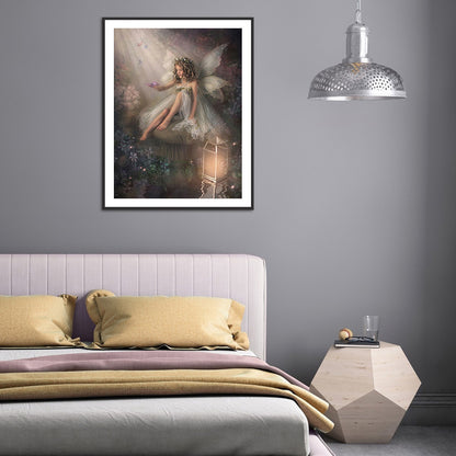 Little Angel 30*40CM(Canvas) Full Round Drill Diamond Painting