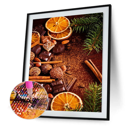 Lemon 30*40CM(Canvas) Full Round Drill Diamond Painting