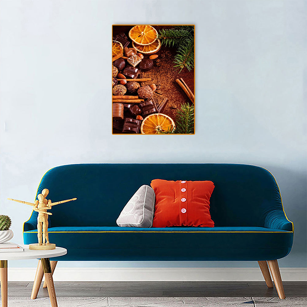 Lemon 30*40CM(Canvas) Full Round Drill Diamond Painting