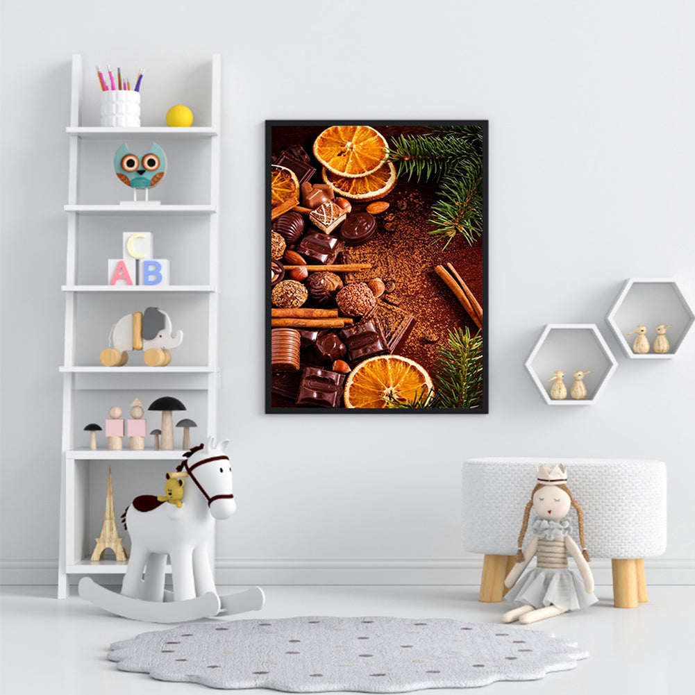 Lemon 30*40CM(Canvas) Full Round Drill Diamond Painting