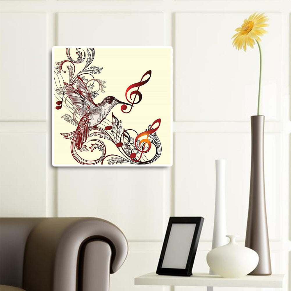 Musical Note 30*30CM(Canvas) Full Round Drill Diamond Painting