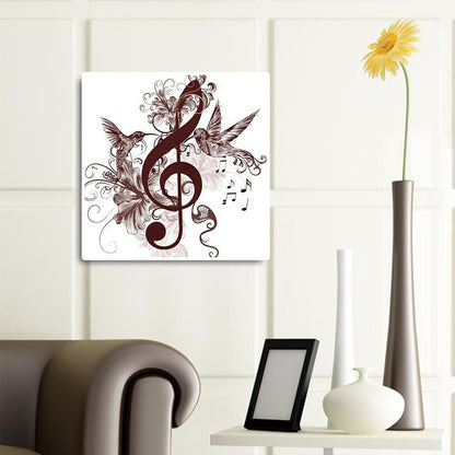 Musical Note 30*30CM(Canvas) Full Round Drill Diamond Painting