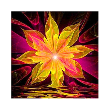 Flower 30*30CM(Canvas) Full Round Drill Diamond Painting