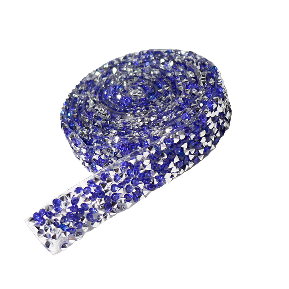 Self Adhesive Crystal Rhinestone Diamond Ribbon DIY Car Phone Sticker Tape