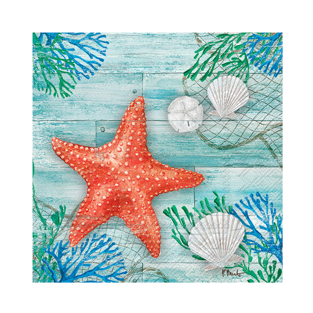 Starfish 30*30CM(Canvas) Full Square Drill Diamond Painting