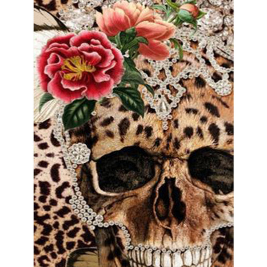 Skeleton 30*40CM(Canvas) Full Round Drill Diamond Painting