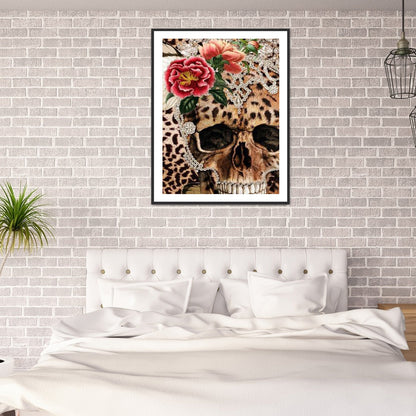 Skeleton 30*40CM(Canvas) Full Round Drill Diamond Painting