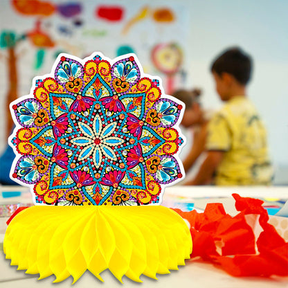 3x 3D Honeycomb Decoration Child Birthday Party Baby Shower Decor Supplies