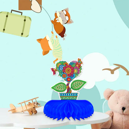 3x 3D Honeycomb Decoration Child Birthday Party Baby Shower Decor Supplies