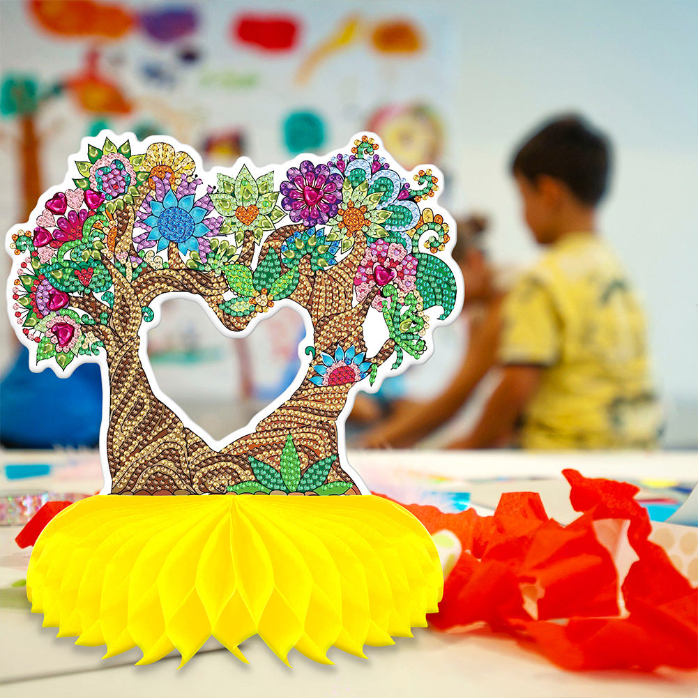 3x 3D Honeycomb Decoration Child Birthday Party Baby Shower Decor Supplies