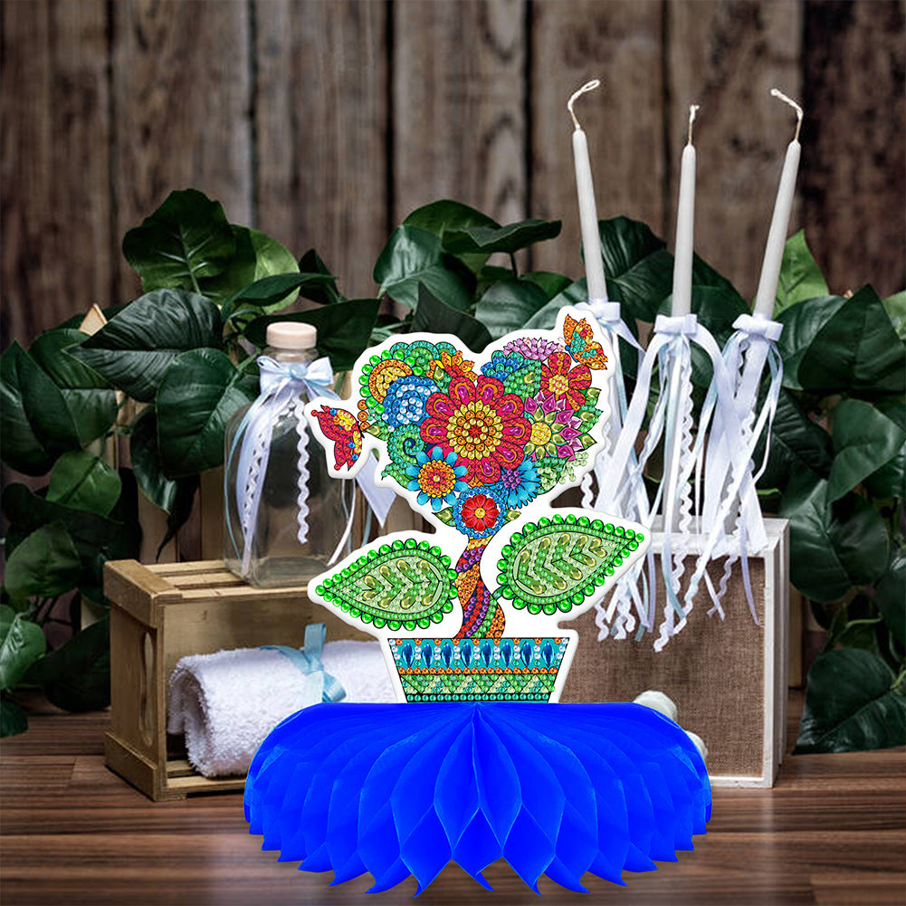 3x 3D Honeycomb Decoration Child Birthday Party Baby Shower Decor Supplies