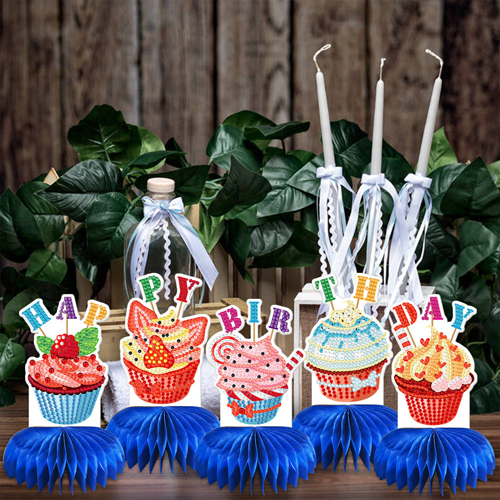 9x Flower Butterfly 3D Honeycomb Center Birthday Party Baby Shower Supplies