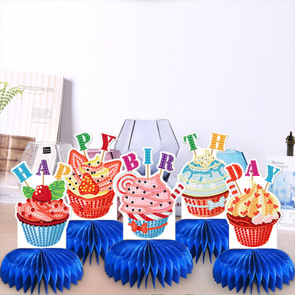 9x Flower Butterfly 3D Honeycomb Center Birthday Party Baby Shower Supplies